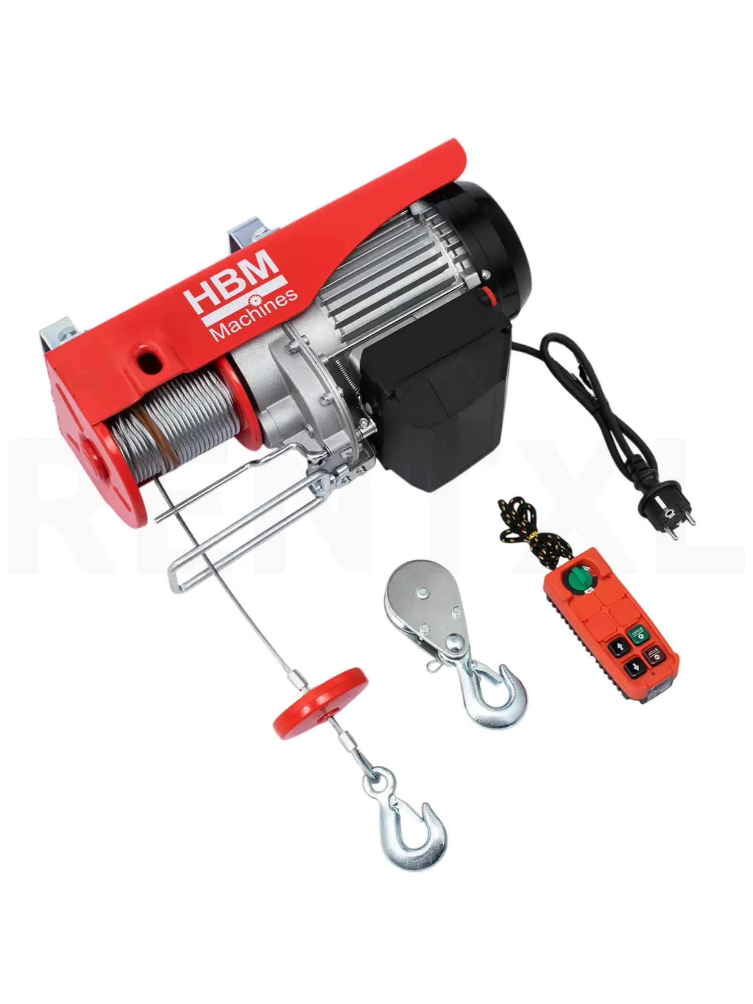 Elektrische takel 500 kg 18 meter huren