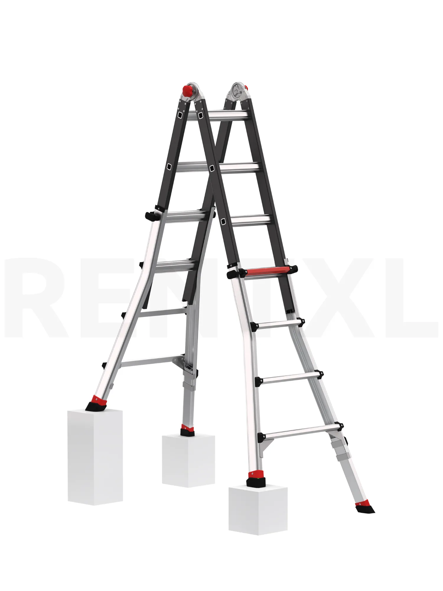 Altrex Varitrex Tele PRO+ Flex 4x4 – Telescopische Vouwladder huren