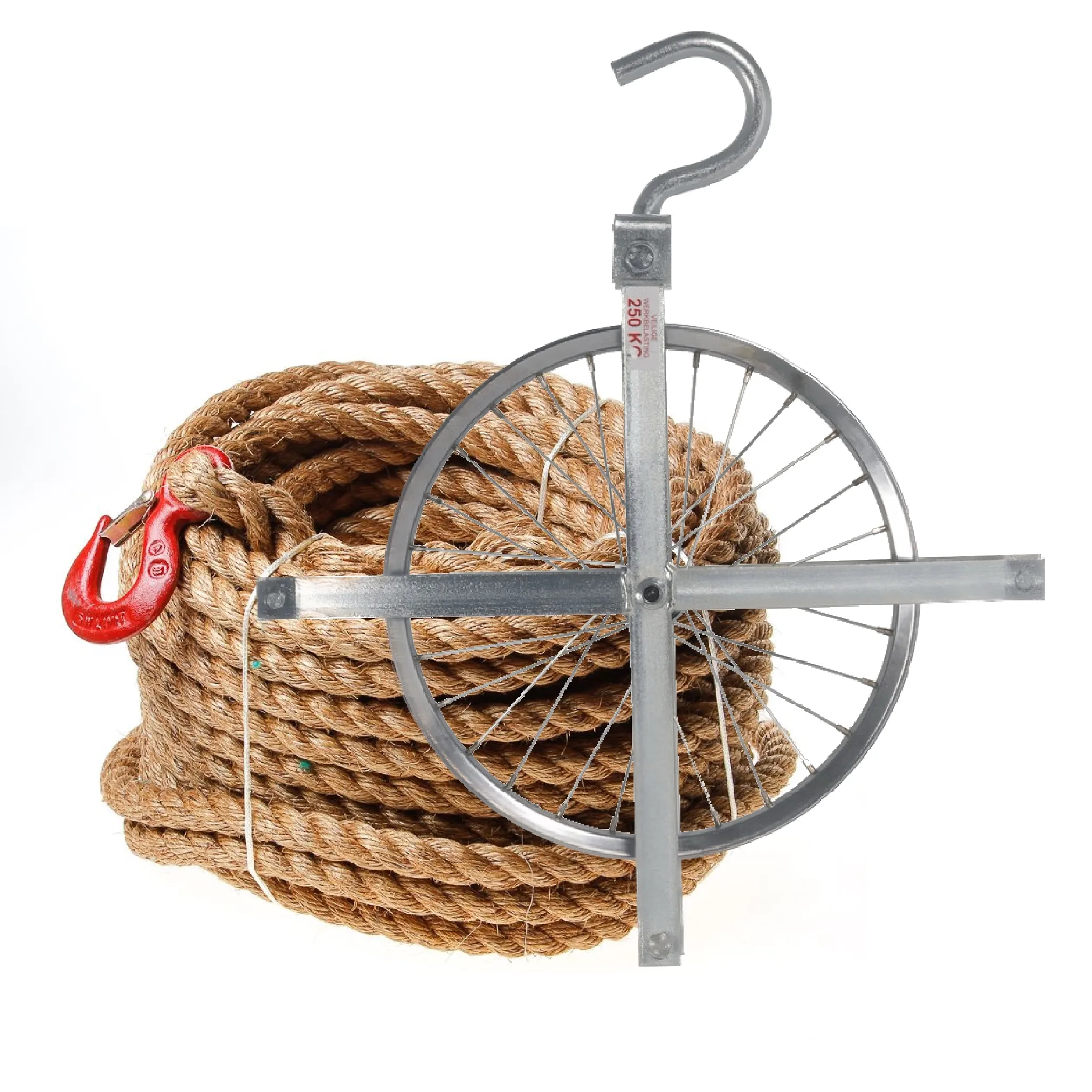 Touw en blok 40 meter huren