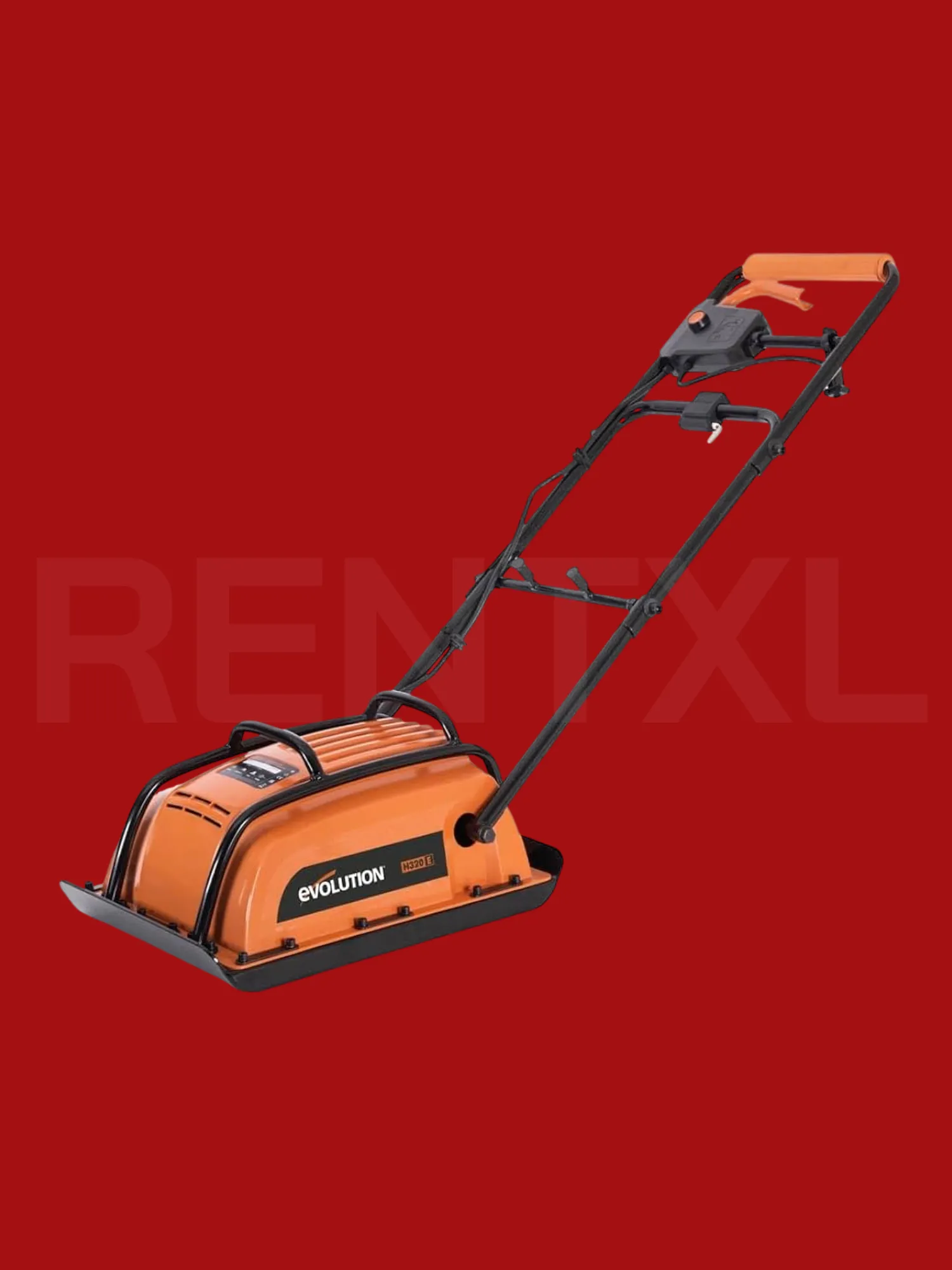 Mini elektrische trilplaat 5kN slagkracht huren