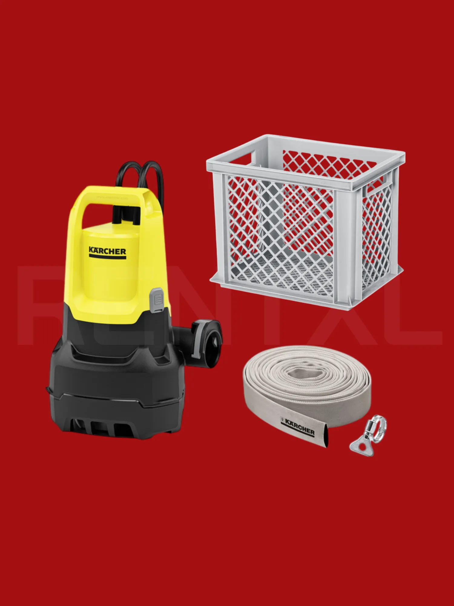 Kärcher vuilwater dompelpomp 16000l/u huren