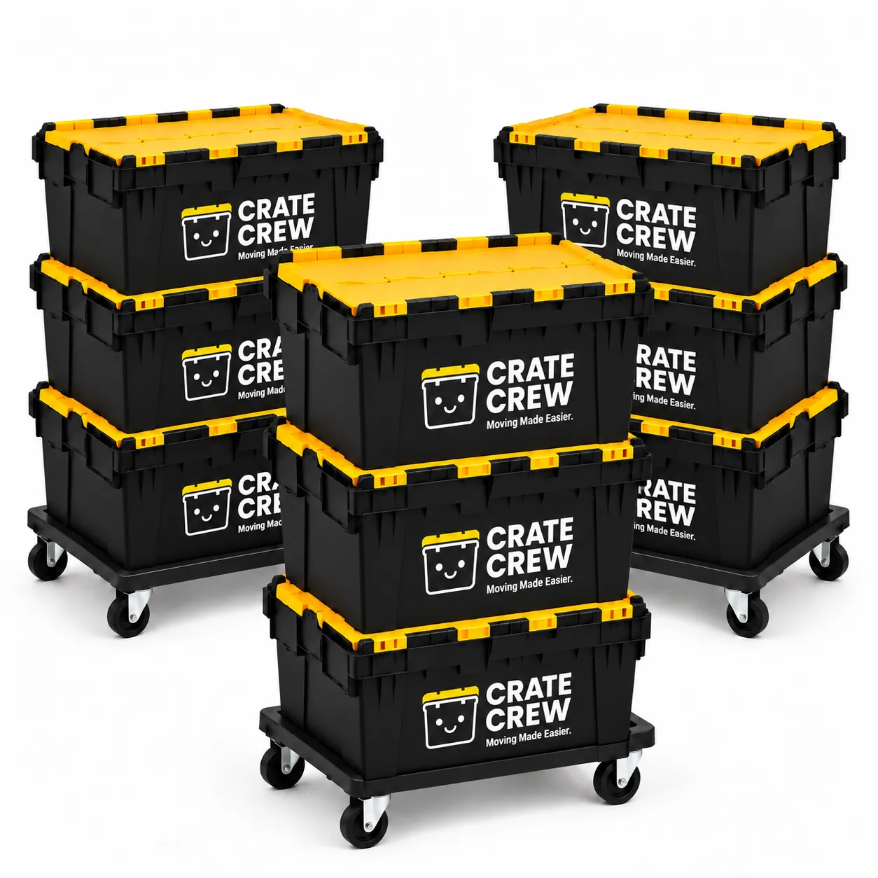 Mega Move - 60 Crates - 3 Dollies