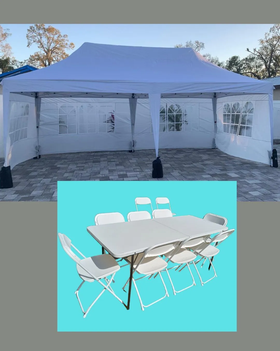 Tents Tables Chairs