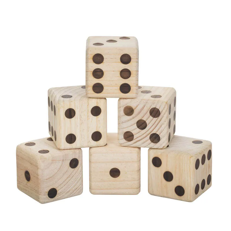 Big Dices Wooden