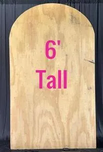 6' Tall Backdrop