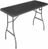 6' Rectangular Tables Black Color