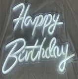 Happy Birthday Light Sign