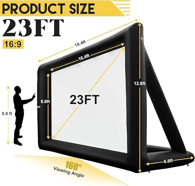 23' Inflatable Projector Screen