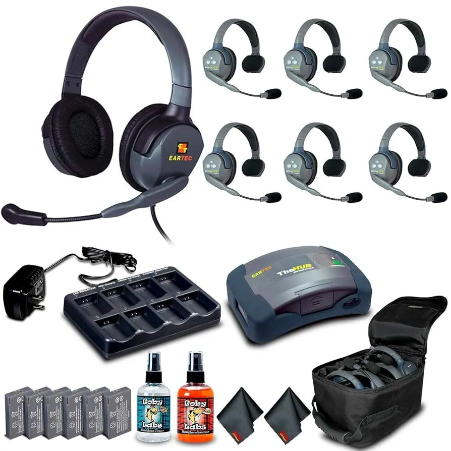 Eartec UltraLITE Headset Kit (6)
