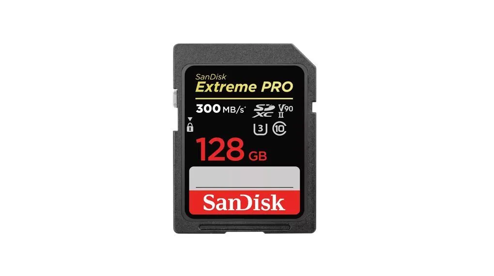 Sandisk 128GB Sd Card 300mb/s