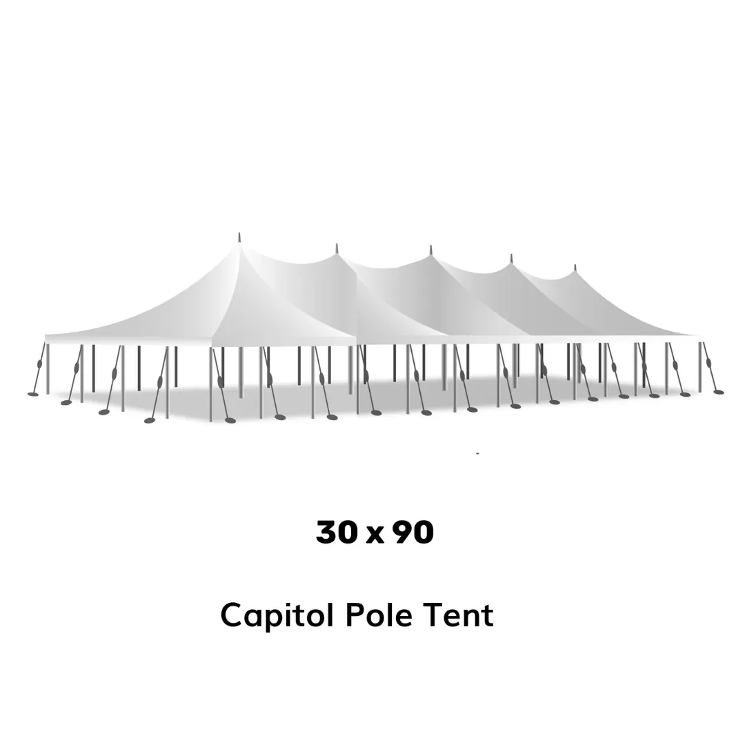 30 x 90 Pole Rope Tent