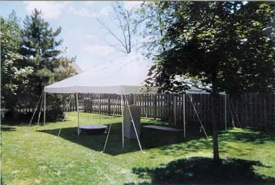 20 x 20 Pole Rope Tent