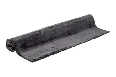 Teppe Mørk Grå med kryss mønster