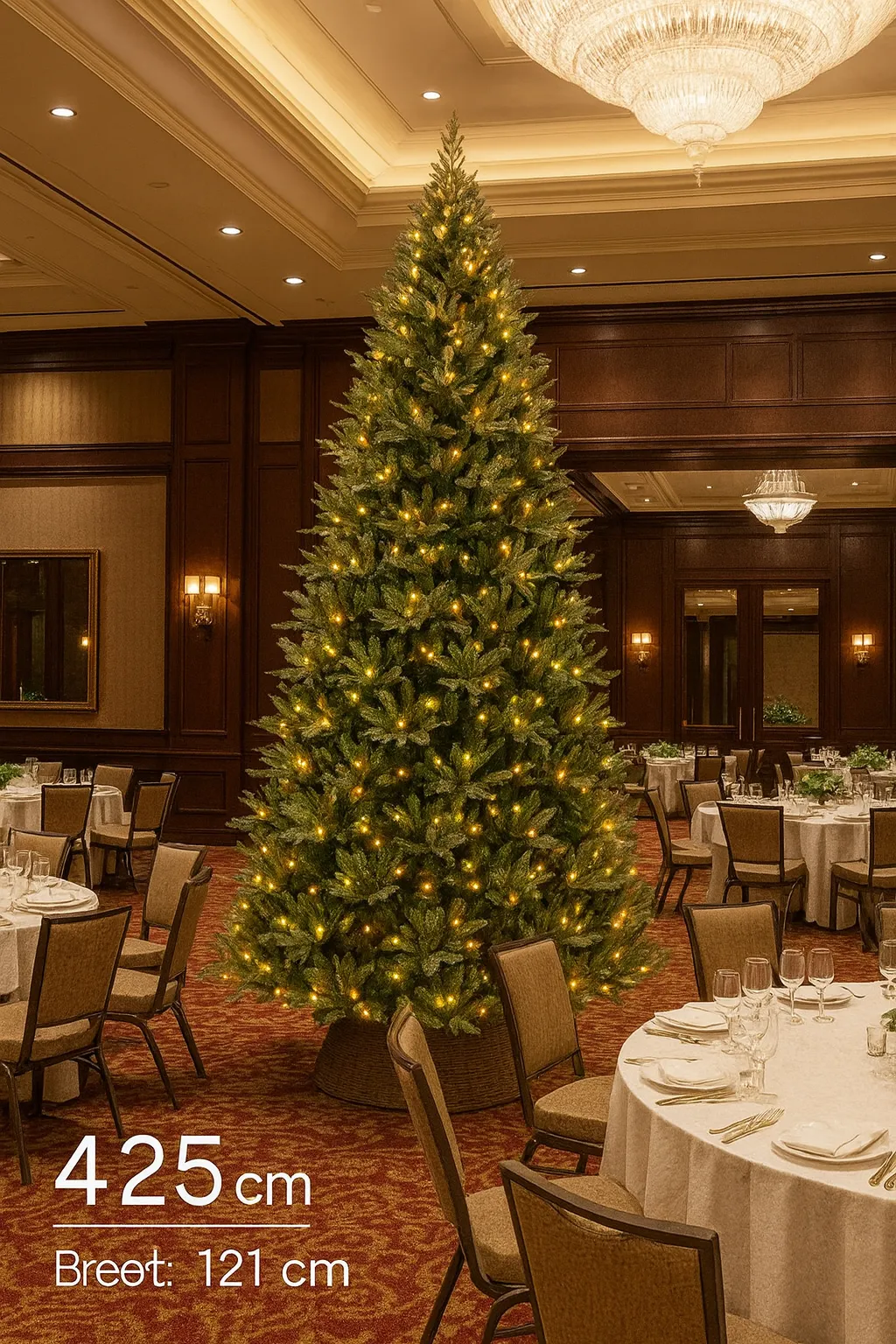 Juletre 430 cm 