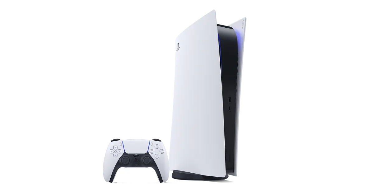 Play Station 5 med utvalgte spillpakker