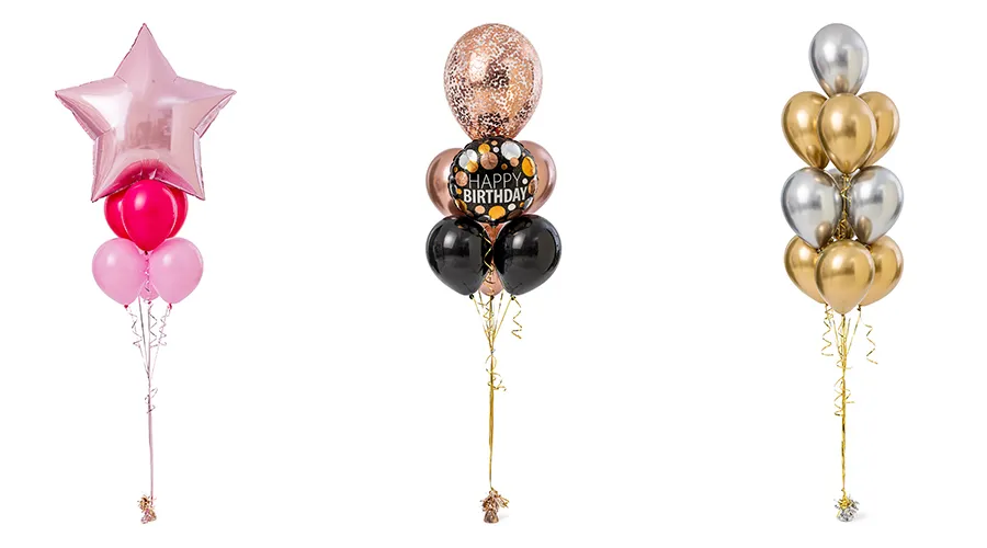 Ballong bukett 9 ballonger