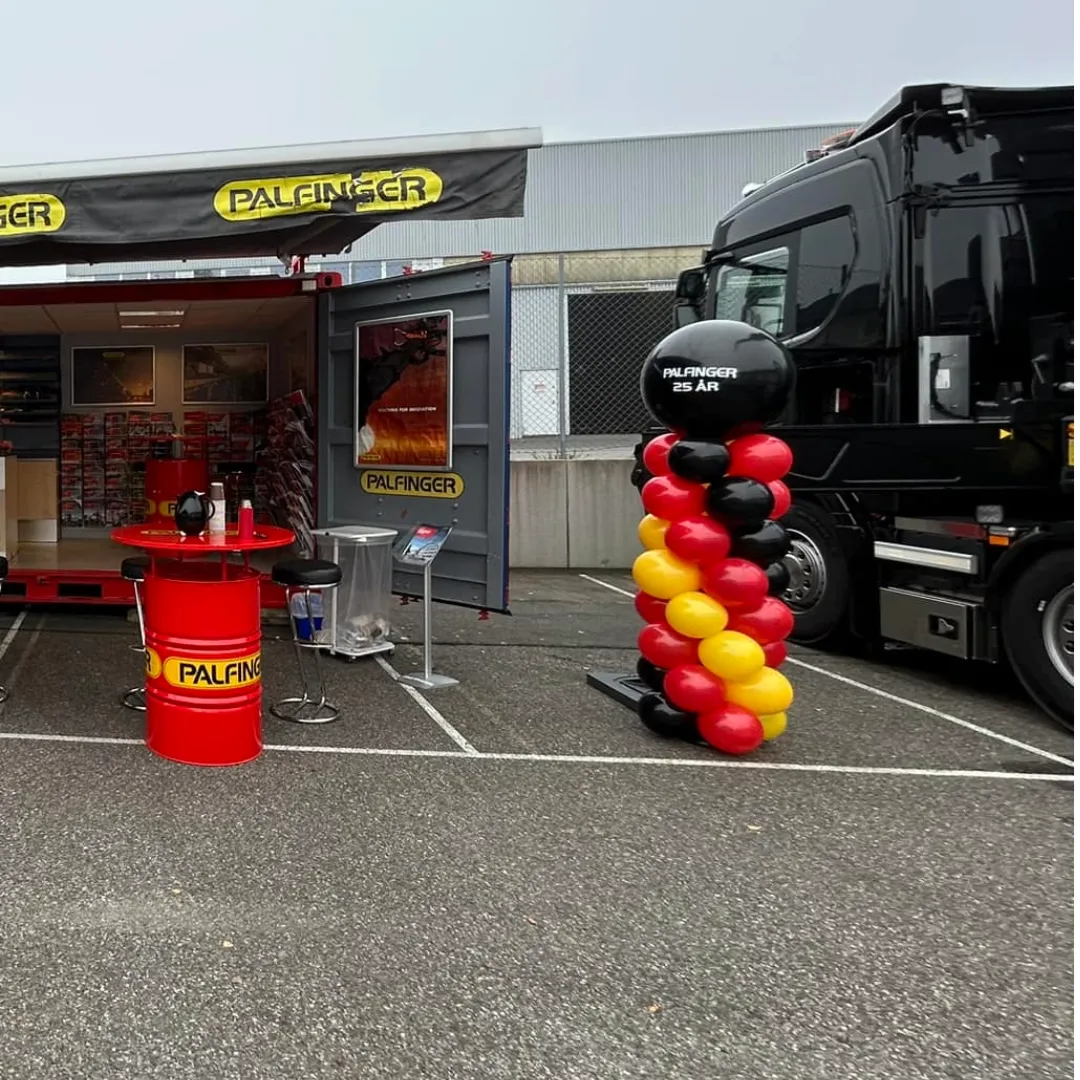 Ferdig dekorert Ballongsøyle 2 meter