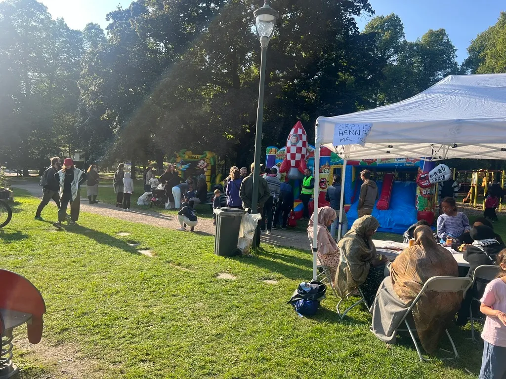 3x3 QuickUp Telt på gress 