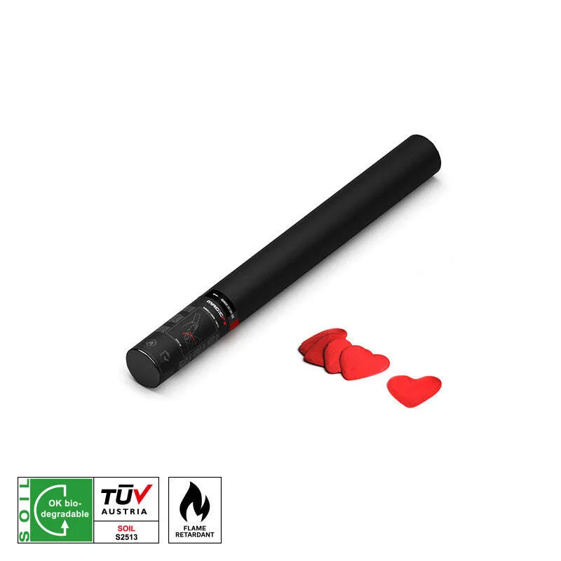 Rød konfetti – hjerter 