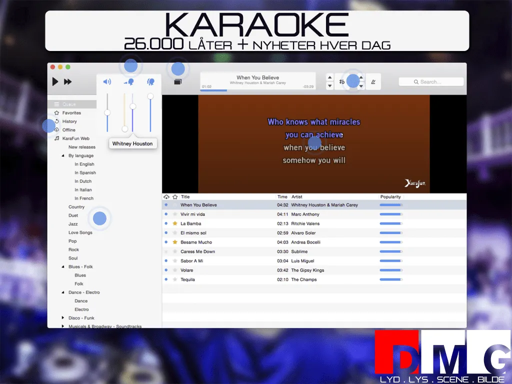 Karaokepakke Standard