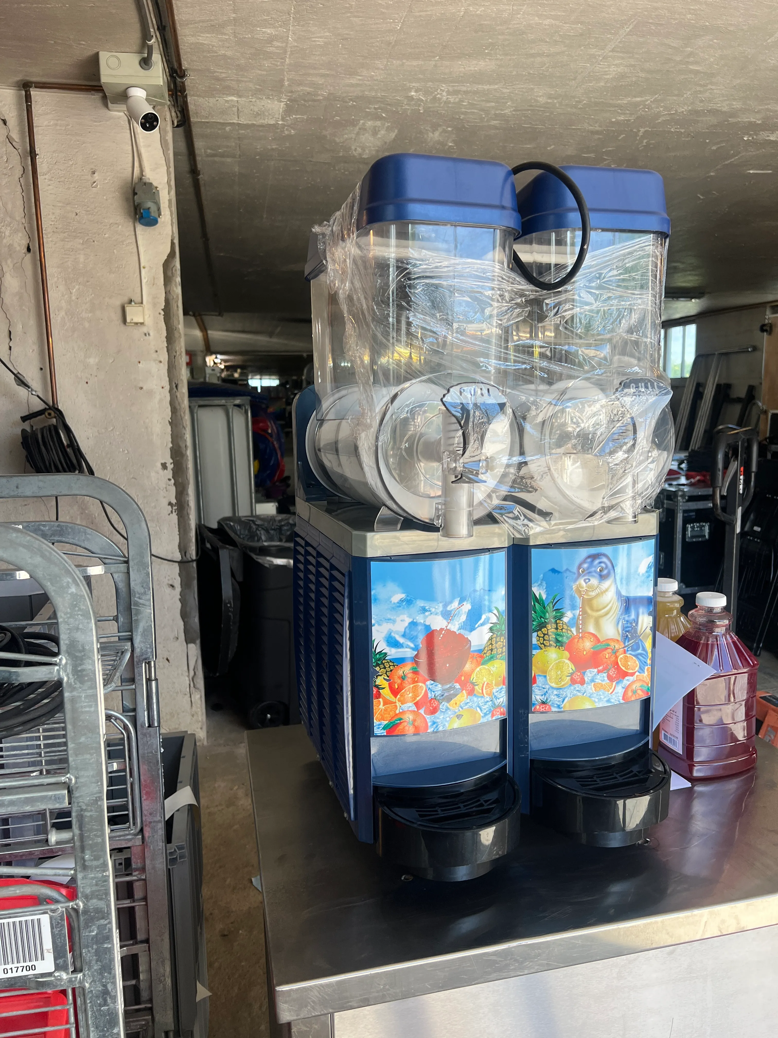 Slushmaskin – 2 × 10 liter (ca. 50 serveringer)