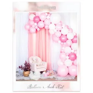 Ballong kit - Baby rosa