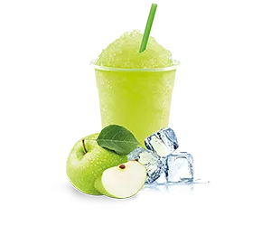 Grønt Eple Slush – 1 liter konsentrat gir 5 liter ferdig mix