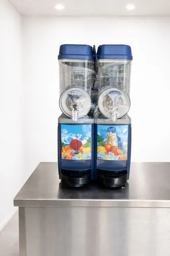 Slushmaskin 2 kamre – 20 liter / ca. 50 serveringer