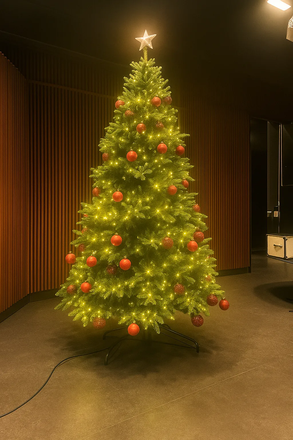 Dekorering av juletre – Rød Basic pakke