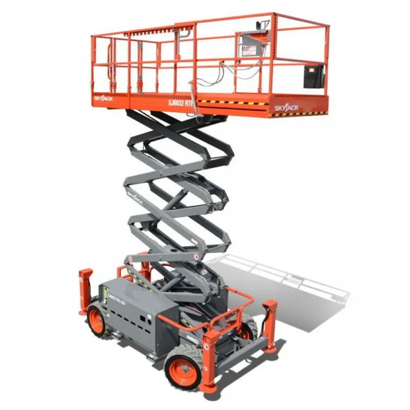 Bred Saxlift Plattformshöjd 9,7 meter, Hybrid 4x4