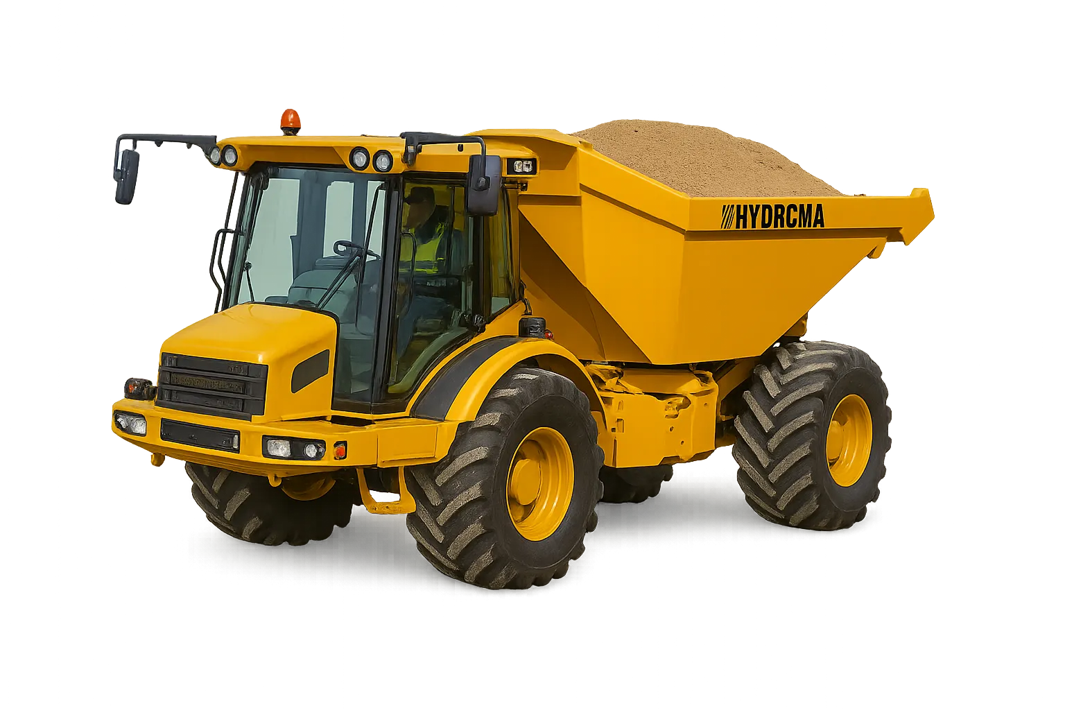 Dumper Hjulburen lastvikt 8-11 ton 