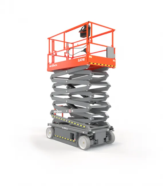 Bred Saxlift 11,8 meter, Batteri