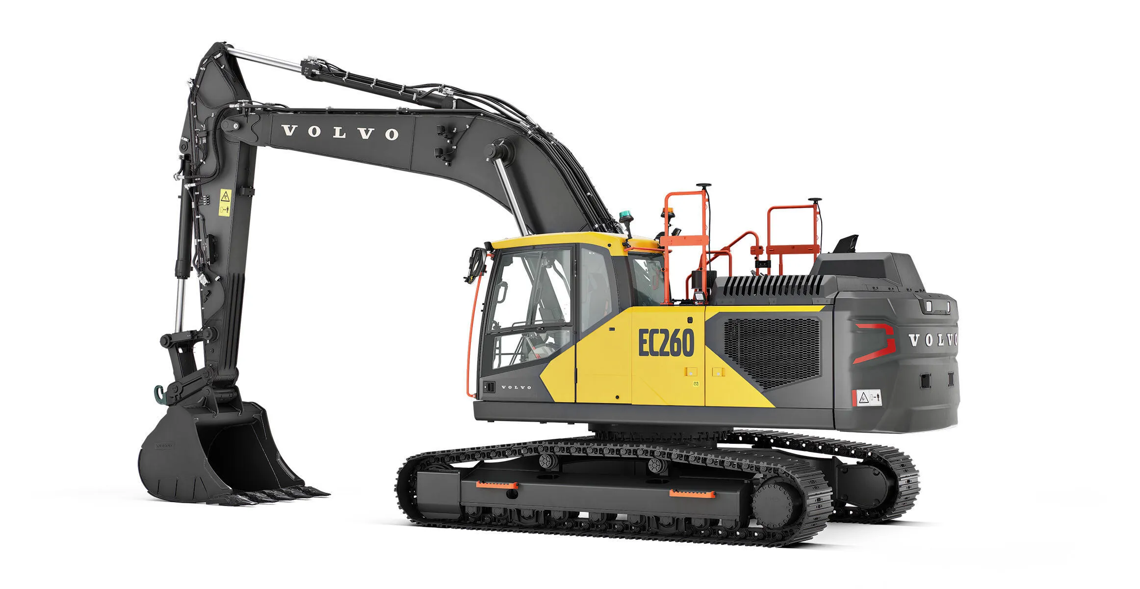 Grävmaskin 25-30 ton med tiltrotator