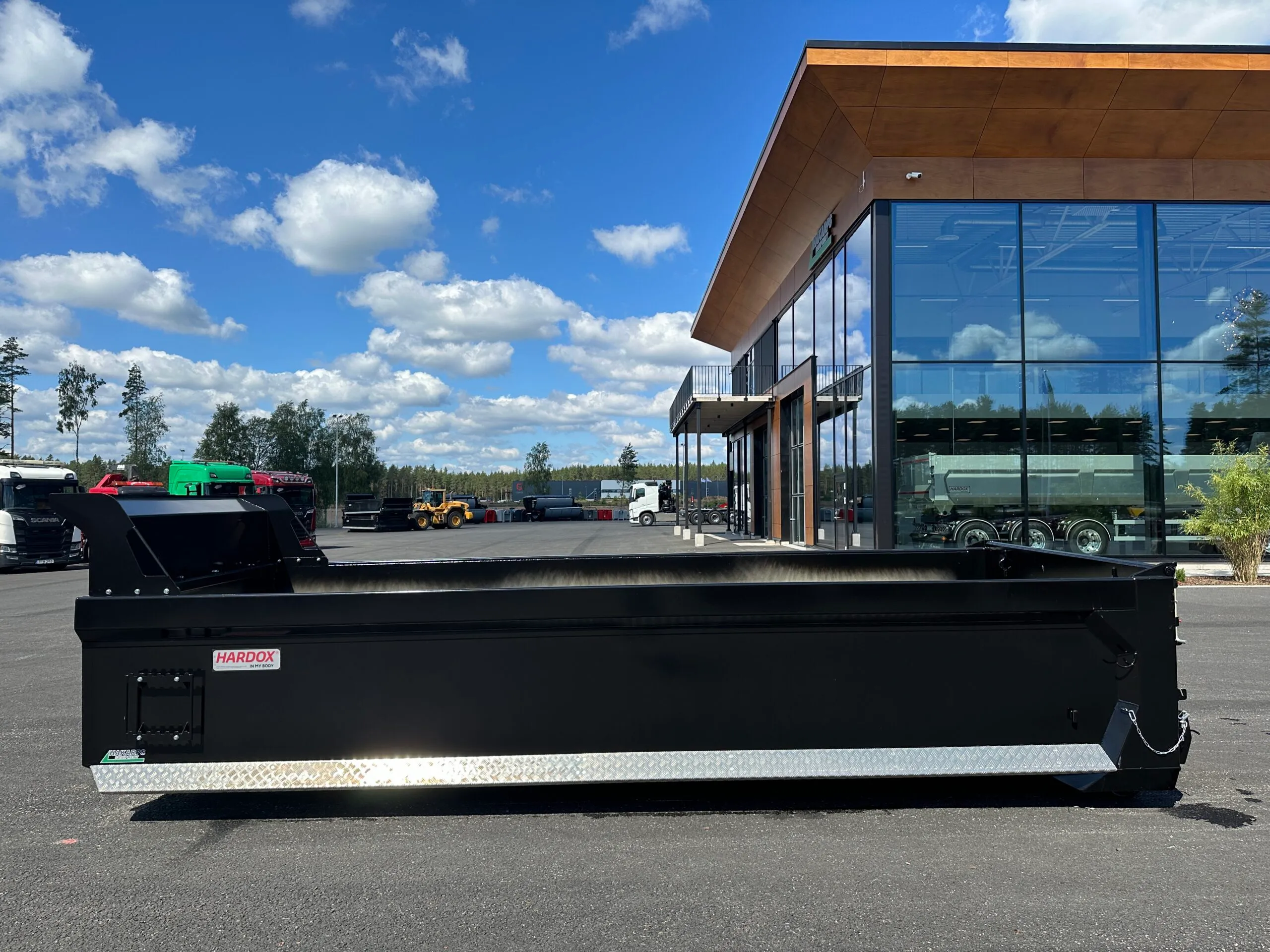 Lastväxlarflak för Avfall & Schakt 13 m3