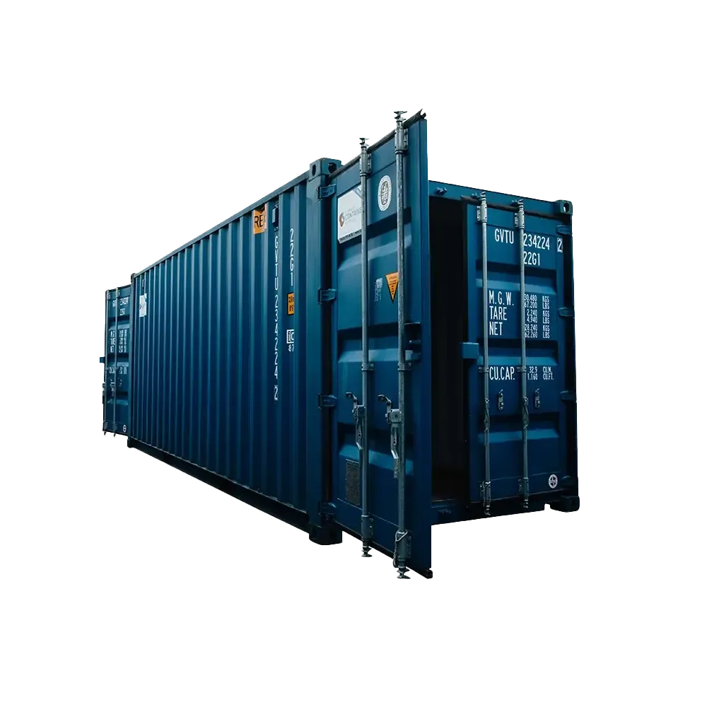 Container 20 fot dörr på båda kortsidor