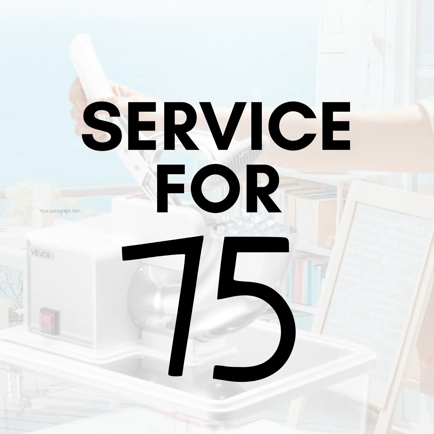 Snow Cone Machine | Service for 75