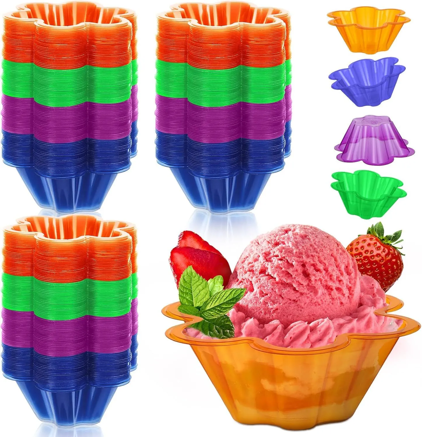 Snow Cone Bowls - 8.5oz (Qty 5)