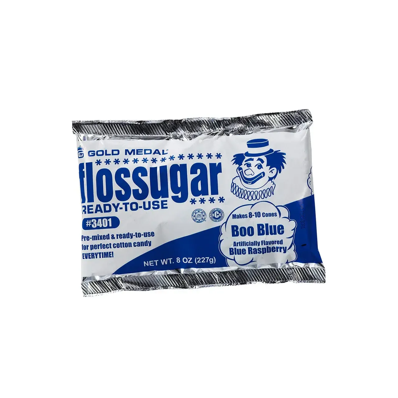Cotton Candy Floss Sugar Packet