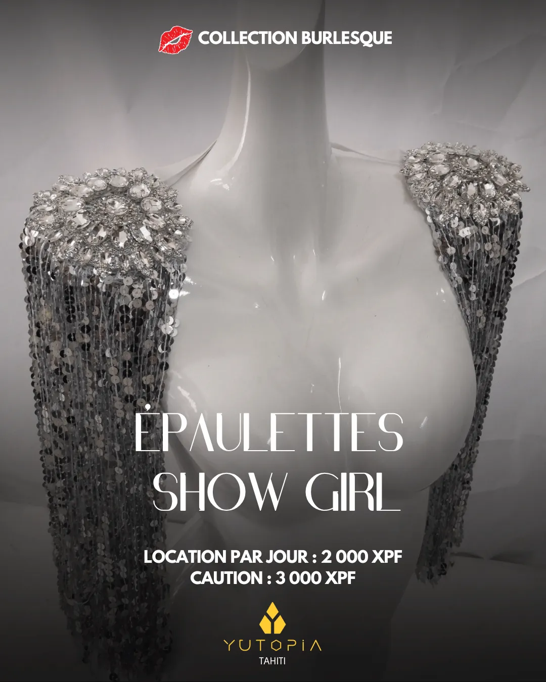 Epaulettes de showgirl 