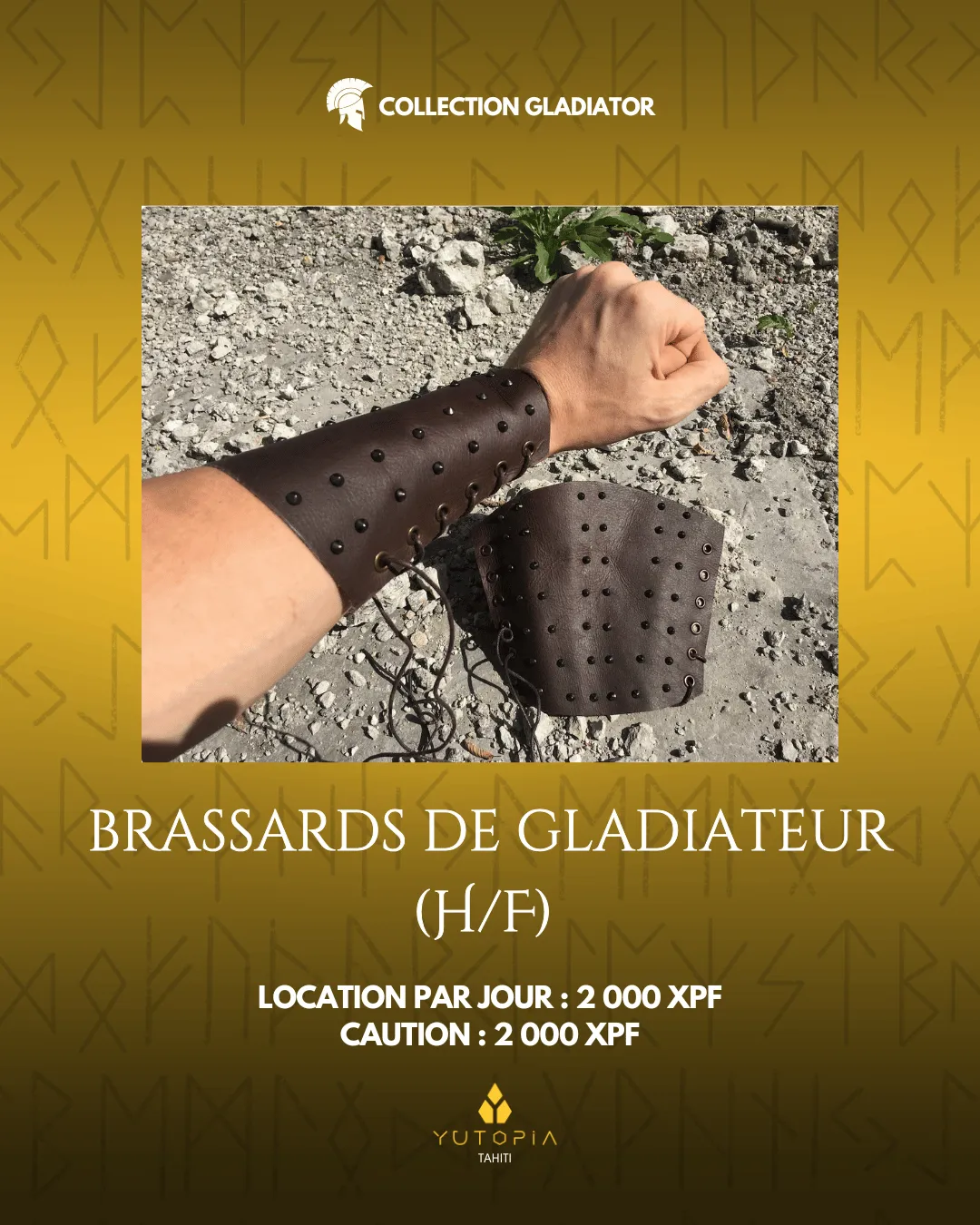 Brassards de gladiateur 