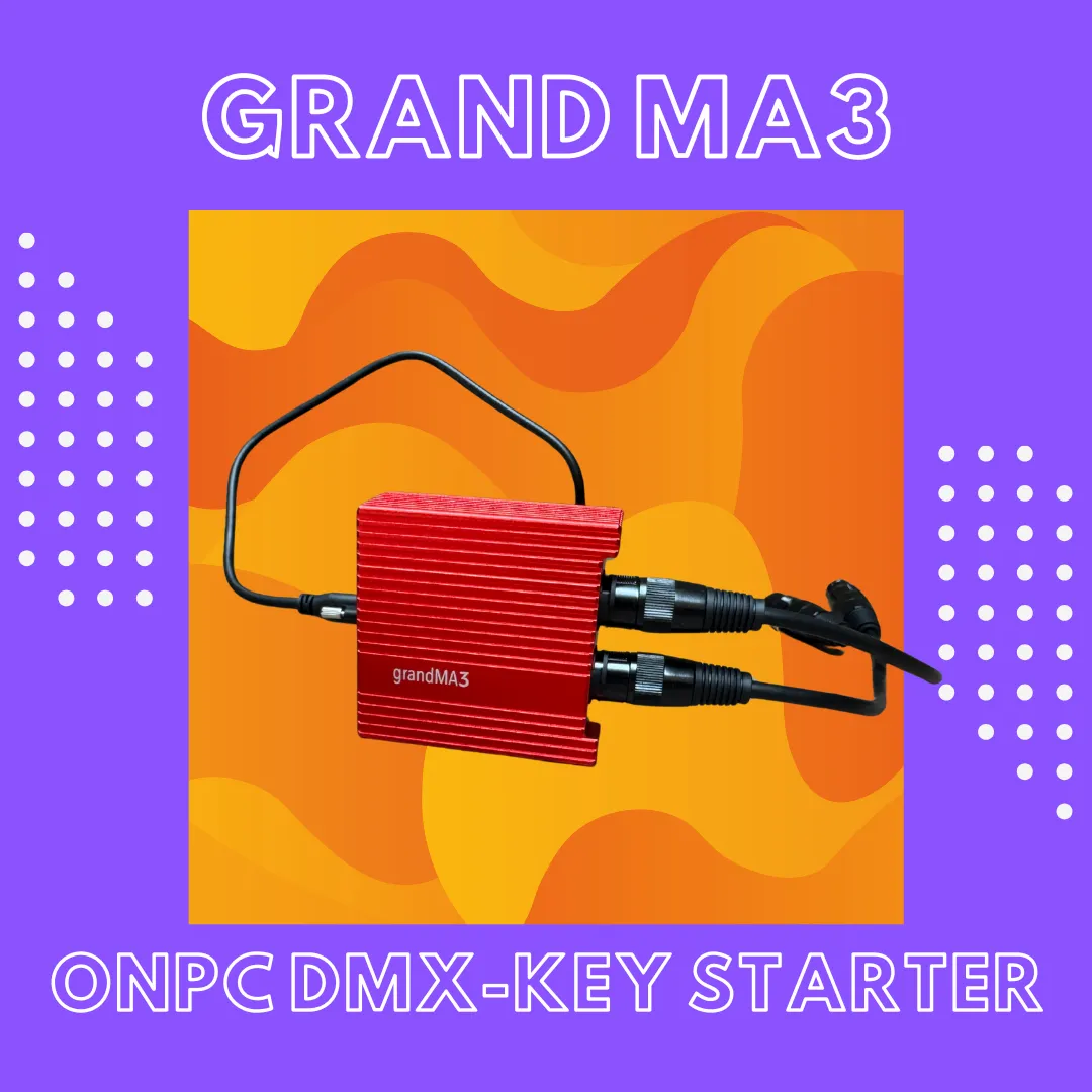 grandMA3 onPC DMX-key starter