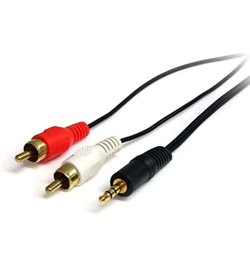 Aux kaapeli RCA-3.5mm mini jack