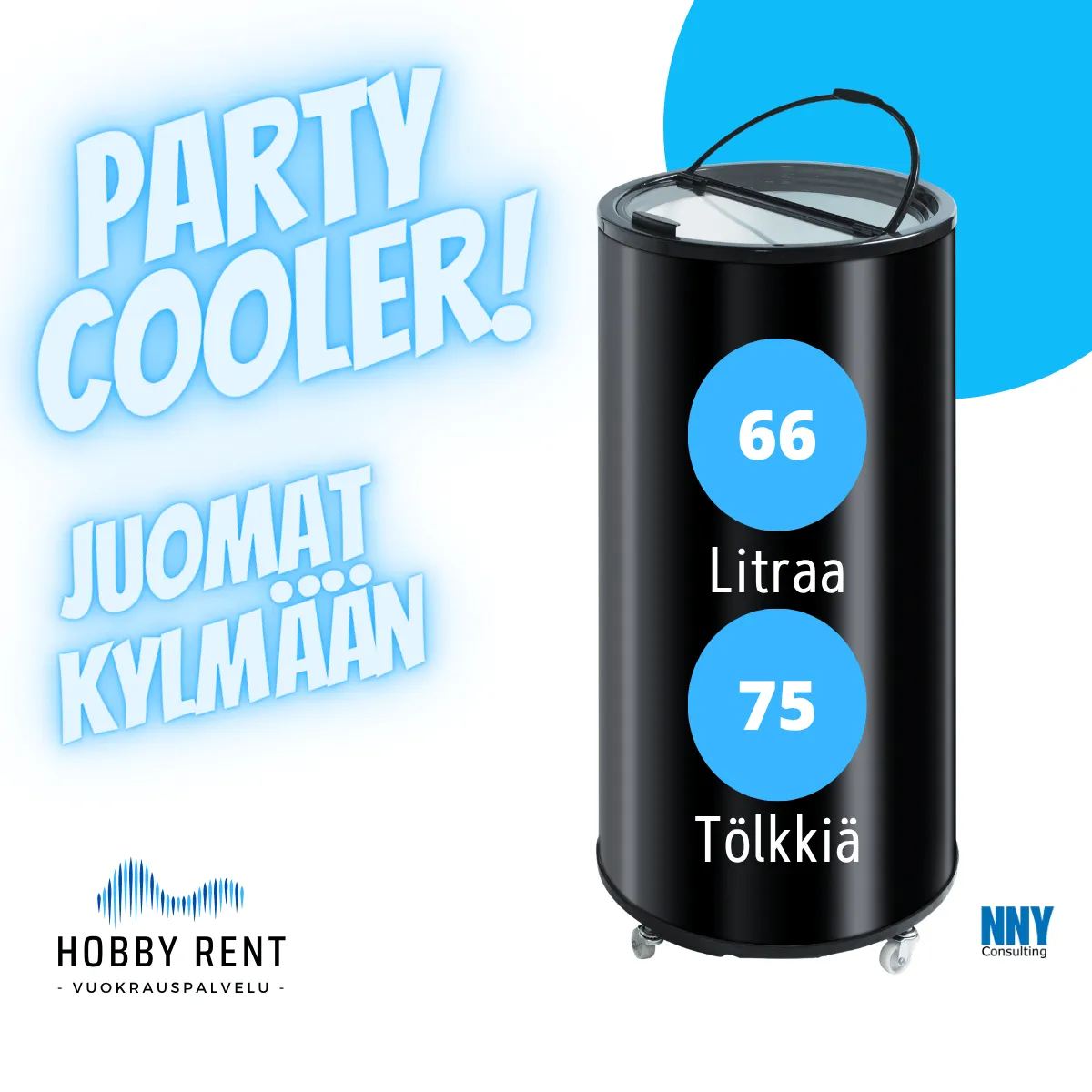 Party Cooler 66 L