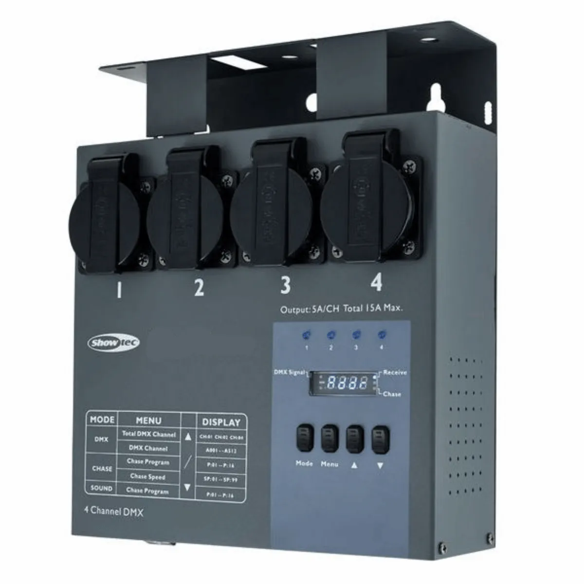 Dimmer 4ch DMX