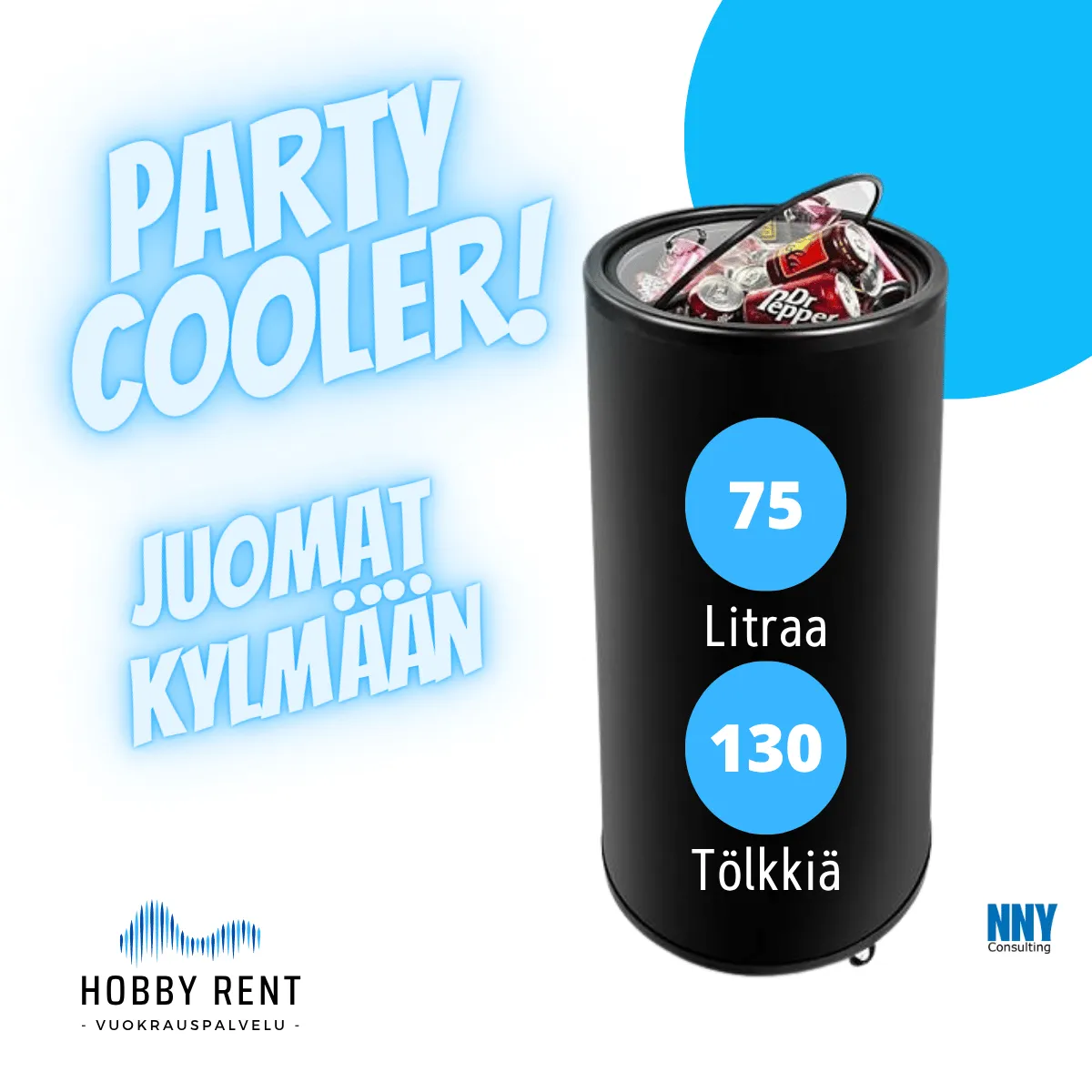 Party cooler 75 L