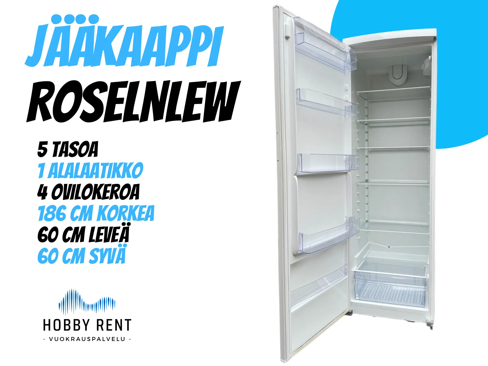 Rosenlew jääkaappi