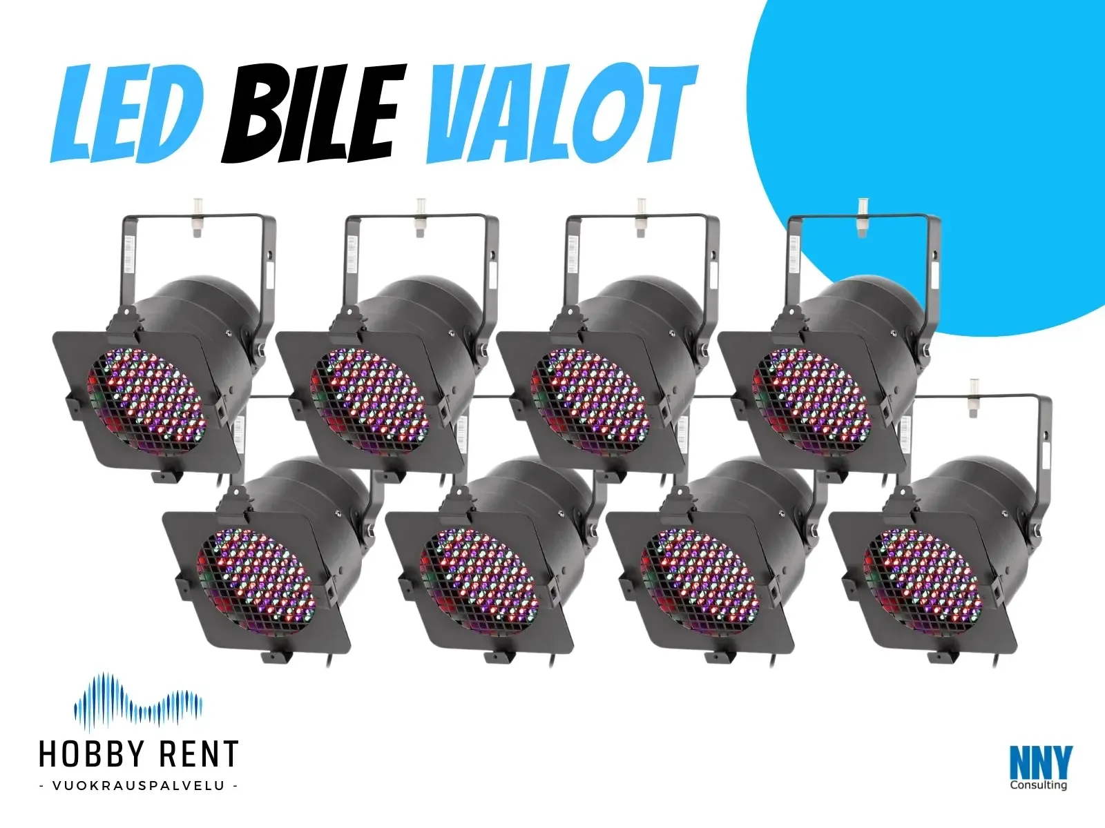 Disco valot 8kpl