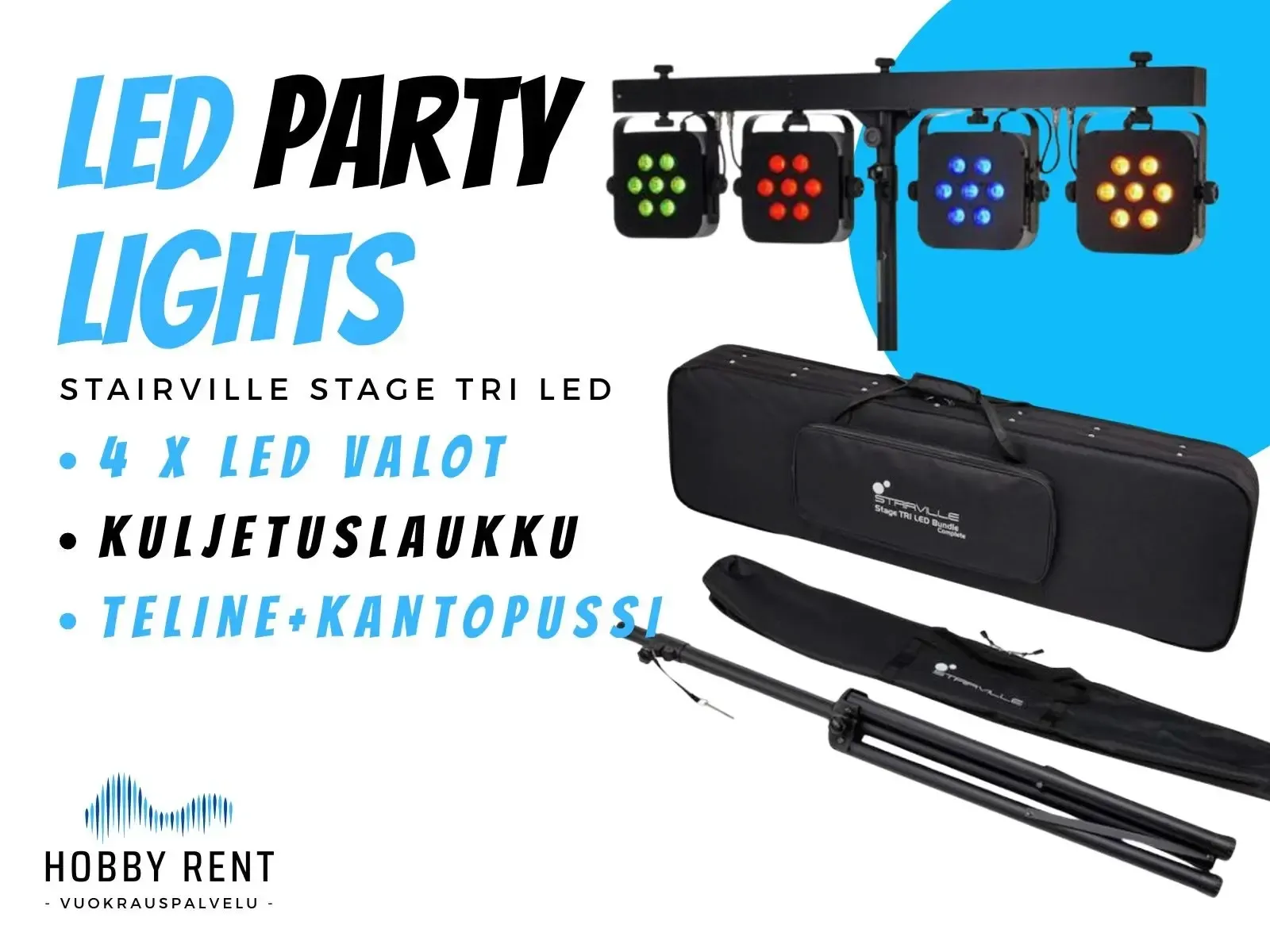 Stairville Stage TRI LED bundle