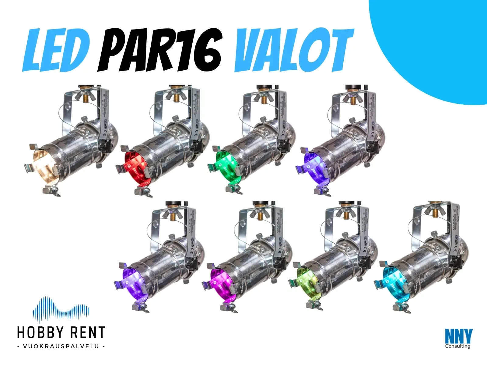 Par16 Led valalsin hopea