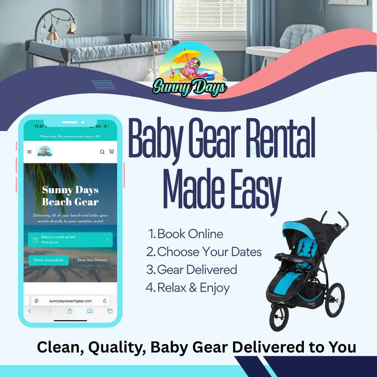 Baby & Toddler Gear Rentals